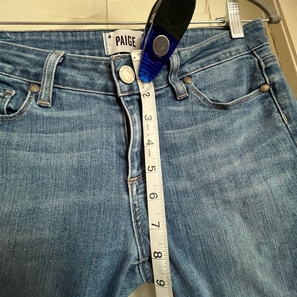 Paige Jeans Verdugo Crop Mid Rise Size 28 - Picture 9 of 12